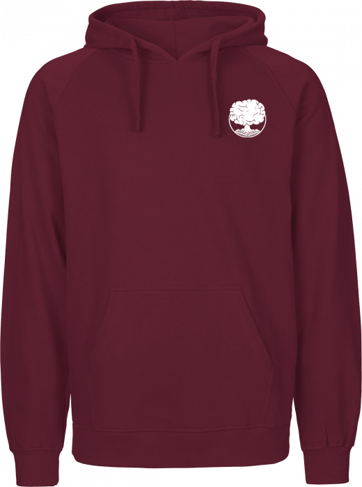 Neutral - Aspirantgruppen Økologisk Hoodie Voksne - Bordeaux